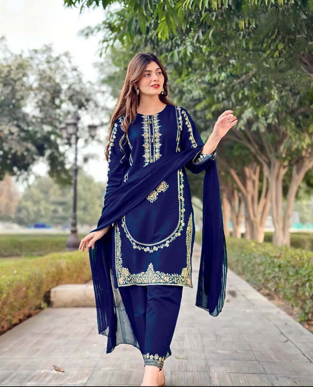 Embroidered on Shirt,Sleeves